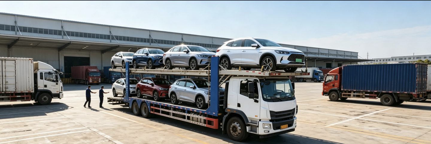 Vehicle preparation and warehouse